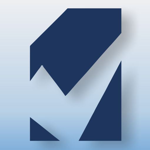 check mark with blue background